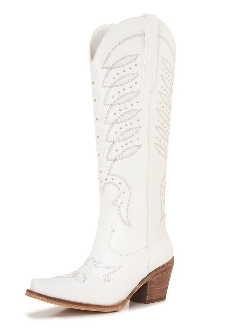 Knee High Cowboy Boots for Women, Suede Western Cowgirl Boots